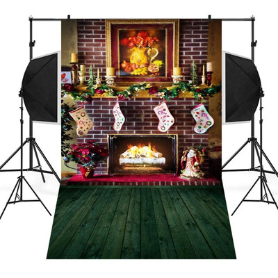 

Toponeto Christmas Backdrops Snowman Vinyl 3x5FT Lantern Background Photography Studio
