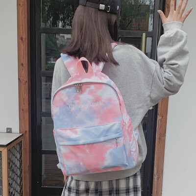 

Internet Red ins Super Hot Bookbag Female Korean Edition High School Suzu Uzzang College Students Shoulder Bag Chao Brand Female B