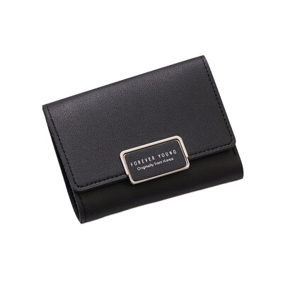 

Tailored Women Wallet Small Zipper Multi Card Position Leather Coin Purse Card Holder