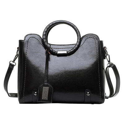 

Women Vintage Shoulder Crossbody Handbag Oil Leather Cowhide Daily Totes
