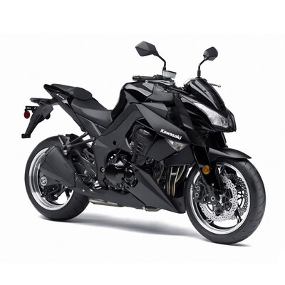 

Kawasaki Z1000 Cool Black Motorcycle Wall Iron Painting Tinplate Bar Cafe Hanging Wall Decoration Paintings