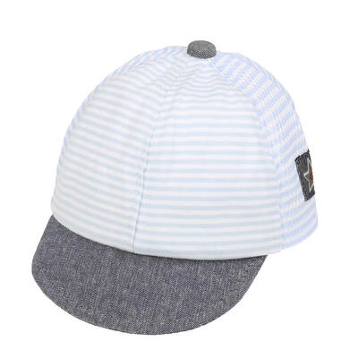 

Summer Fashion Baby Hats Boys Girls Children Stripe Pentagram Baseball Cap