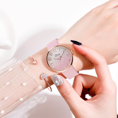 

RM Fashion Trend Leisure Temperament Frosted Dial Quartz Belt Ladies Watch