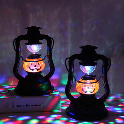 

Sound Making Pumpkin Night Light Bar Home Halloween Decor Handheld Lamp Lantern