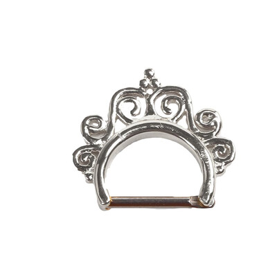 

Europe Nose Ring Rose Gold Titanium Septum Clicker Nose Hoop Nasal Rings
