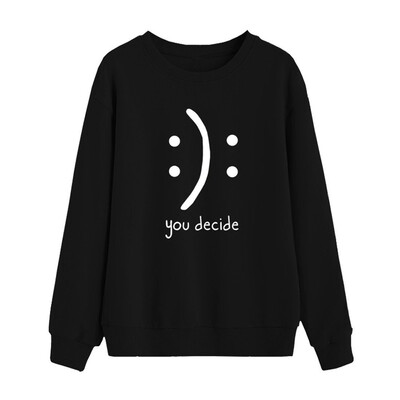 

Starmoon Womens Fashion Casual Letter Print Long Sleeve Top Blouse