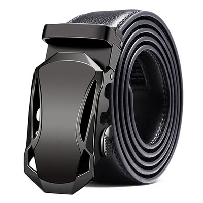 

Plus Size Waist Strap Business Mens Genuine Leather Belt 160 170cm Cow Real Genuine Leather Luxury Quality Brand Designer Belts
