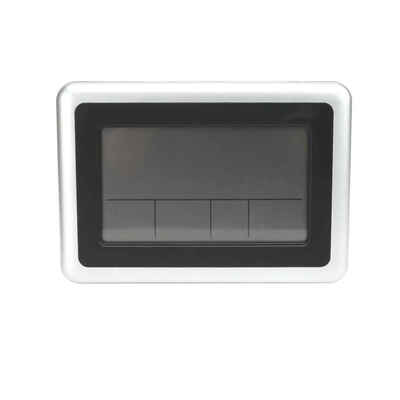 

Digital Radio Controlled Desk Clock Thermometer LCD Display Wireless Calendar Alarm Clock Indoor Outdoor Temperature Meter