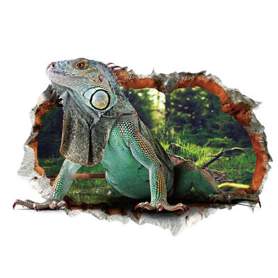 

Lizard Animal Removable Waterproof PVC Wall Stickers Room Decorative Decals