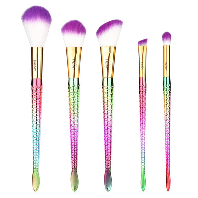 

〖Follure〗5PCS Make Up Foundation Eyebrow Eyeliner Blush Cosmetic Concealer Brushes