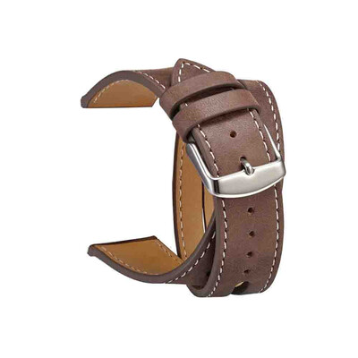

〖Follure〗Double Tour Leather Accessory Band Replacement Bracelet For Apple Watch 4 40mm