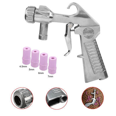 

Sandblaster Air Siphon Sand Blasting Feed Blast Gun Ceramic Nozzle AbrasiveBlast Gun Grit Shot