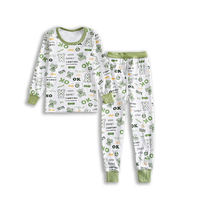 

JIN CHEN HUA childrens underwear set round neck cotton home service