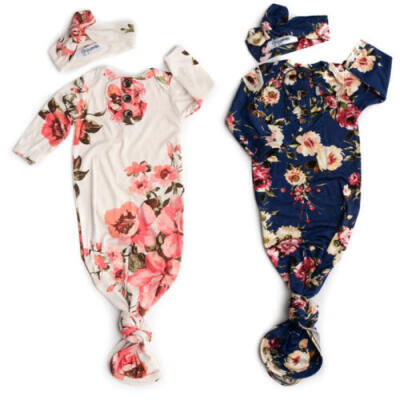 

Newborn Baby Infant Floral Swaddle Blanket Wrap Sleeping Bag Sleepsacks 0-12M