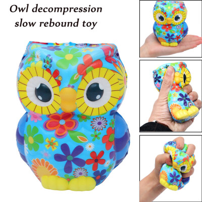 

Siaonvr Adorable Owl Squeeze Slow Rising Cartoon Doll Cream Scented Stress Relief Toy