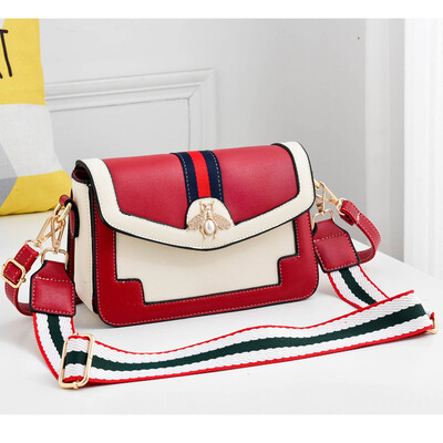 

On the new female bag fashion Korean version of the fashion 100 lap women single shoulder bag oblique satchel ins summe