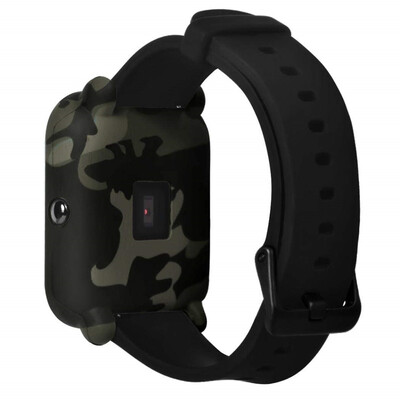 

Camouflage Soft Silicone Full Cover Case for Amazfit Bip Youth Watch