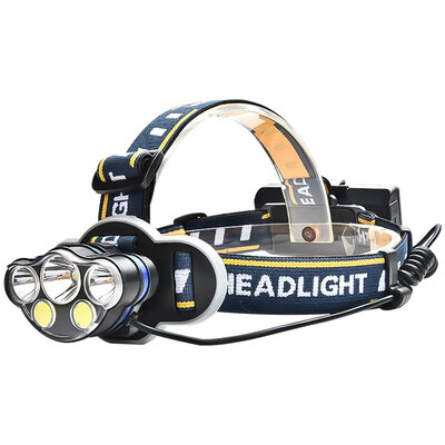 

6 LED High Power Headlamp T6 COB Head Flashlight Torch Fishing Headlight Hunting Camping LED Forehead Lamp