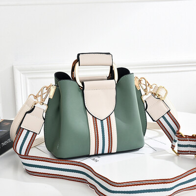 

Baggage ladiesnew fashion summer bucket bag inclined to the Korean version of the simple 100-pack one-shoulder bag ins overheated