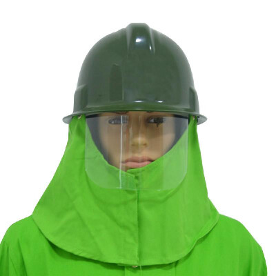 

Fire Helmet with Fire Insulation Heat Resistant Shawl PC Anti-scratch Mask Firefighter Safety Helmet Protection Hard Hat