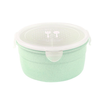 

Portable Double Layers Bento Lunch Box Spoon Set Student Food Storage Container