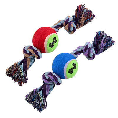 

Pet Dog Bite Resistant Rope Knot Ball Toys Teeth Clean Molar Playing Toy