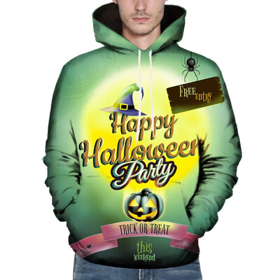 

Toponeto Men Women Mode 3D Print Long Sleeve Couples Hoodies Top Blouse Shirts