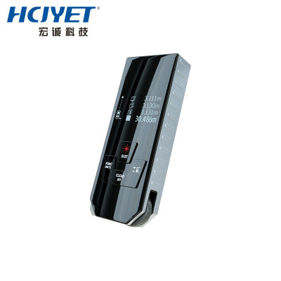 

HCJYET Wheel Laser Rangefinder Charging Handheld Infrared Distance Measuring Instrument Measuring Room Electronic Digital Measuring Tape Roller Box Ruler Measuring Wheel LDM-S30