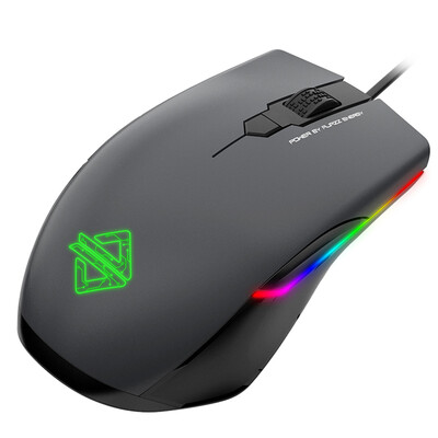 

Ajazz AJ903 Mouse USB Wired Gaming RGB Lighting Mouse High Performance 32bit IC 50G Acceleration Customized Macro Programming 1600