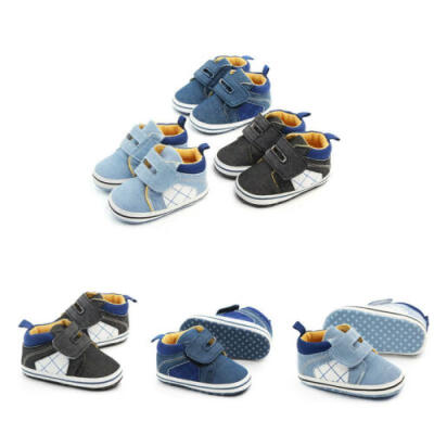 

Newborn Baby Soft Sole Crib Shoes Infant Boy Girl Toddler Sneaker Anti-Slip Soft