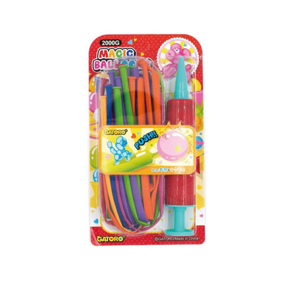 

FUNNYBUNNY Magic Balloons Kits Animal Balloons Assorted Color Thickening Latex Modeling Twisting Balloons Shape Clowns Party Decor