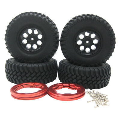 

Siaonvr 4PCS Air Filled Inflatable Tire Wheel 19 Inch For 110 RC Crawler SCX10 TRX4