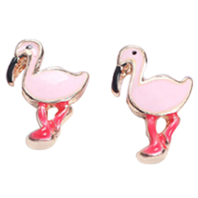 

Girls Earrings Flamingo Owl Cartoon Earrings Cute Animals Umbrella Jewelry Stud Earrings for Girls Teenages Adults