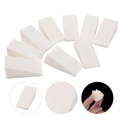 

Greensen 48pcs Nail Art Removal Sponge Wedges Gradient Polish Manicure Sponge Stamper Transfer