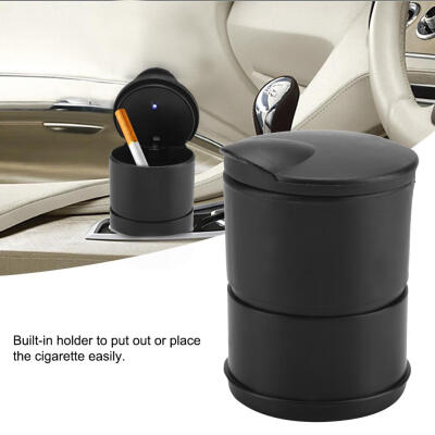 

Greensen Portable Auto Car Cigarette Ashtray Cinder Holder with LED Light Cigarette Ashtray Cigarette Ashtray with LED Light