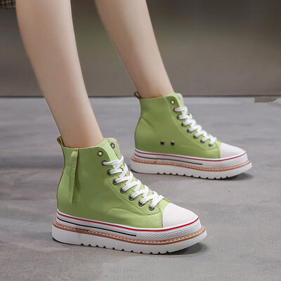 

Fashion Martin boots high-heeled shoes thick soles high heels autumn casual womens shoes short boots breathable