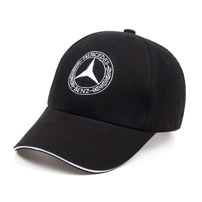 

Mercedes-Benz hat car logo men&women outdoor baseball cap summer driver hat cap visor adjustable