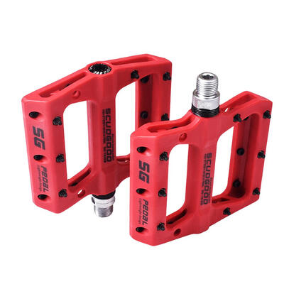 

Outdoors Mountain Bike Bearing Pedal Nylon Sports Anti-skid Foot Pedal