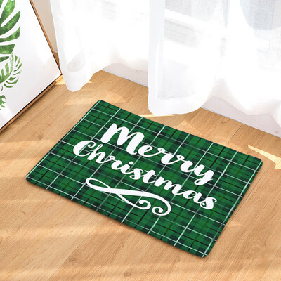 

Tailored Christmas Home Non Slip Door Floor Mats Hall Rugs Kitchen Bathroom Carpet Decor