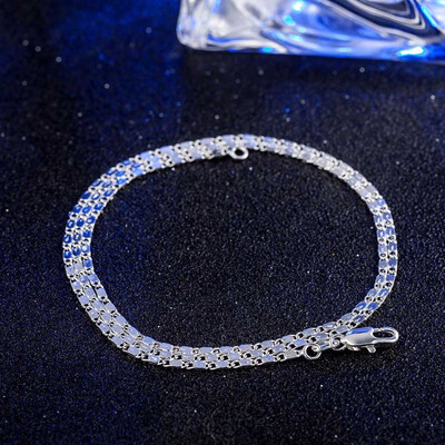 

2mm Flat Chain Necklace For Women Men Jewelry Necklaces & Pendants Charms Jewellery 16 18 20 22 24 26 28 30 Inch Wholesale