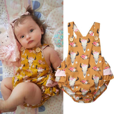 

Infant Kids Baby Girls Animal Romper Bodysuit Jumpsuit Outfits Sunsuit Clothes