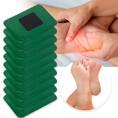 

10Pcslot Medical Heel Spur Patch Pain Relief Calcaneal Spur Plaster Moxibustion Foot Care Treatment Sticker Health Care Tools