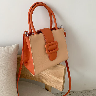 

Internet celebrity texture small bag ins advanced feeling 100 womens bag new 2019 fashion simple one shoulder slant bag tide