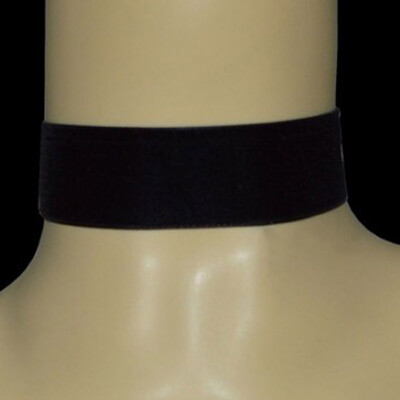 

Fashion Women Black Velvet Exaggerated Necklace Collars
