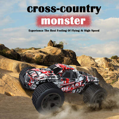 

Gobestart 120 2WD High Speed RC Racing Car Remote Control Truck Off-Road Buggy Toys