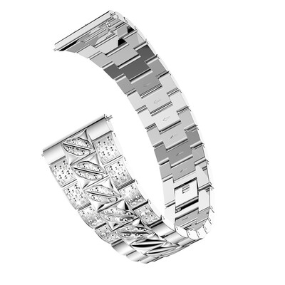 

〖Follure〗Replacement Metal Crystal Watch Strap Wrist Band For Samsung Galaxy Watch 46mm