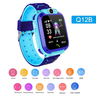 

Intelligent Kids Watch Q12B Smartwatch Phone Watch for Android IOS 2G SIM Card