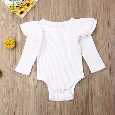 

Newborn Infant Baby Boy Girl Cotton Romper Jumpsuit Bodysuit Kids Clothes Outfit