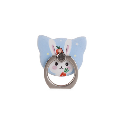

Cute Cartoon Rabbit 360 Degree Finger Ring Mobile Phone Smartphone Stand Holder Smart Phone