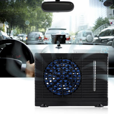 

Greensen Portable 12V Car Truck Home Mini Air Conditioner Evaporative Water Cooler Cooling Fan